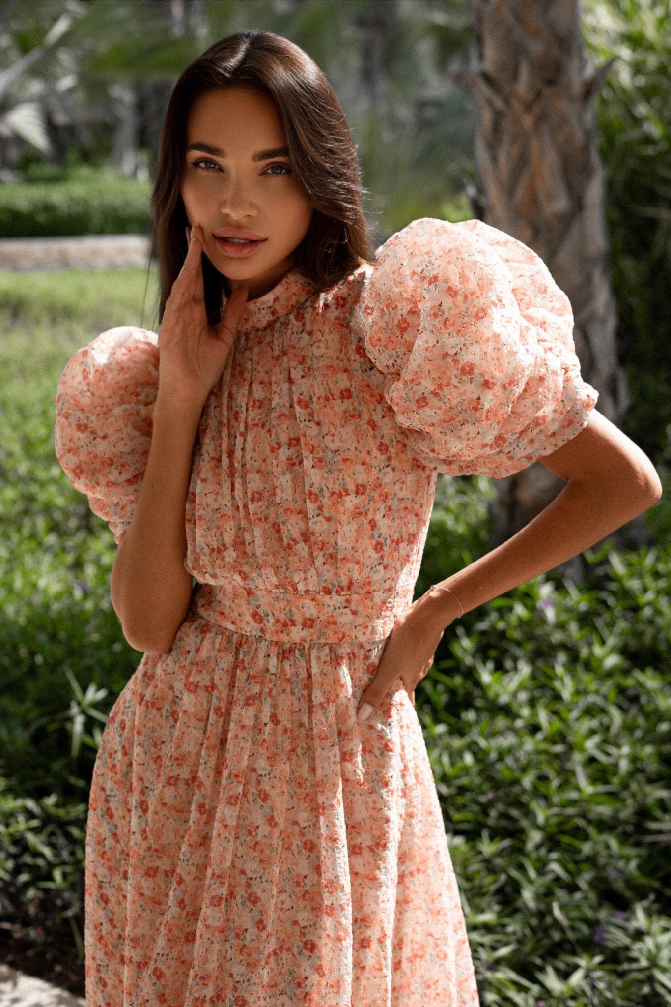 Pink Safia Dress - Anne Louise Boutique