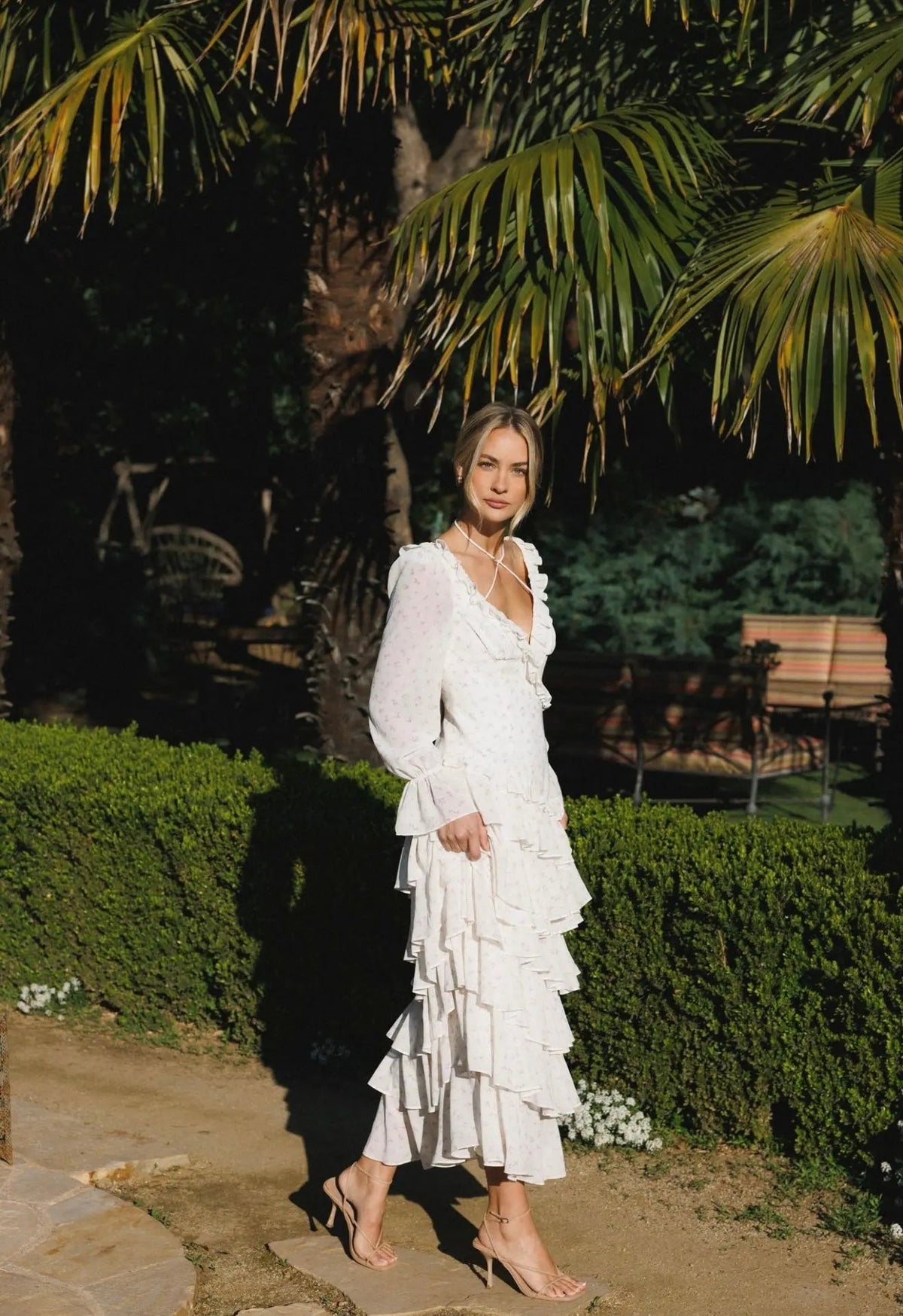 ALB Floral ruffle