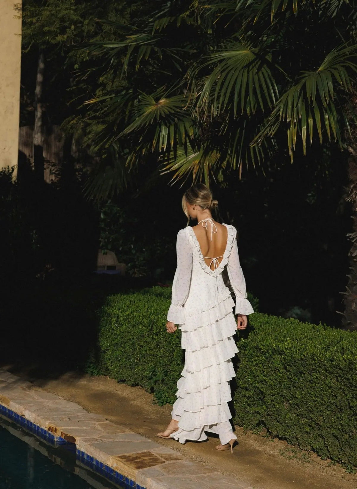 ALB Floral ruffle
