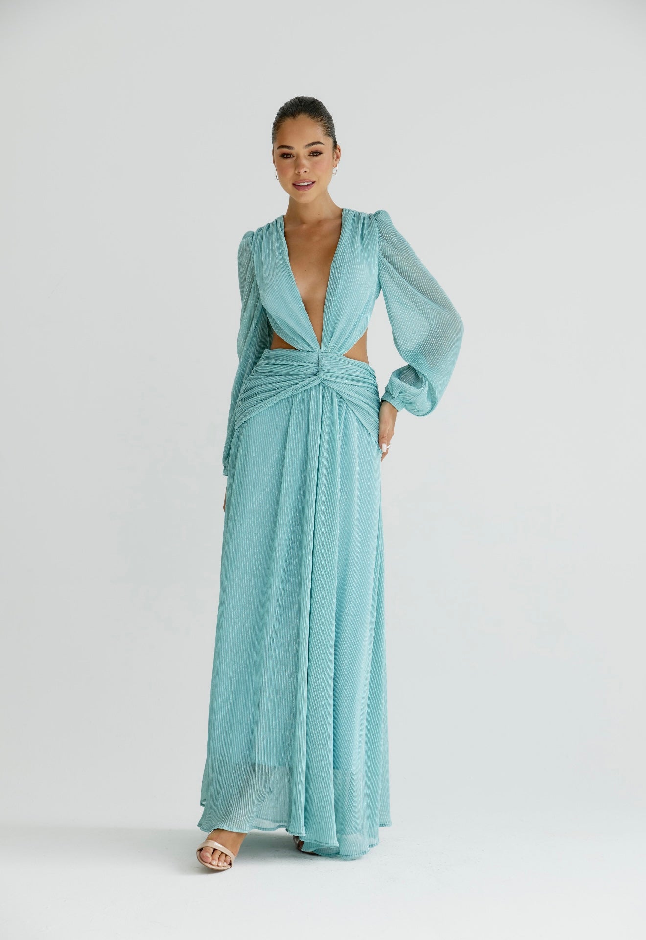 Blue Goddess Dress