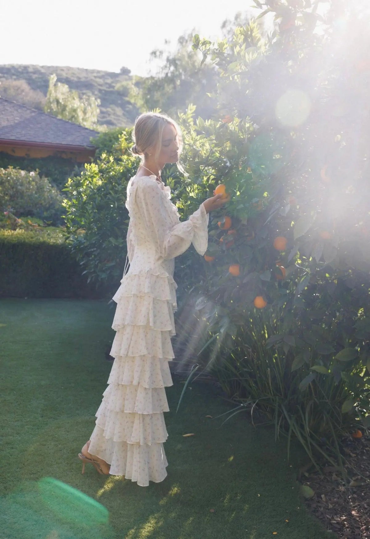 ALB Floral ruffle