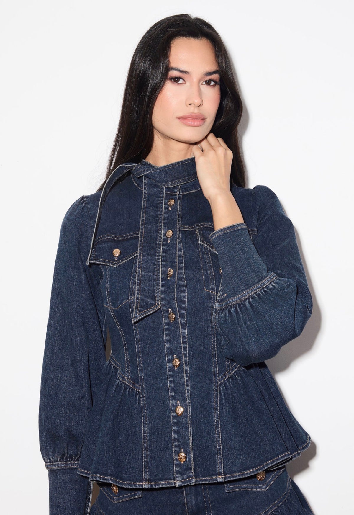 MAE DENIM SKIRT
