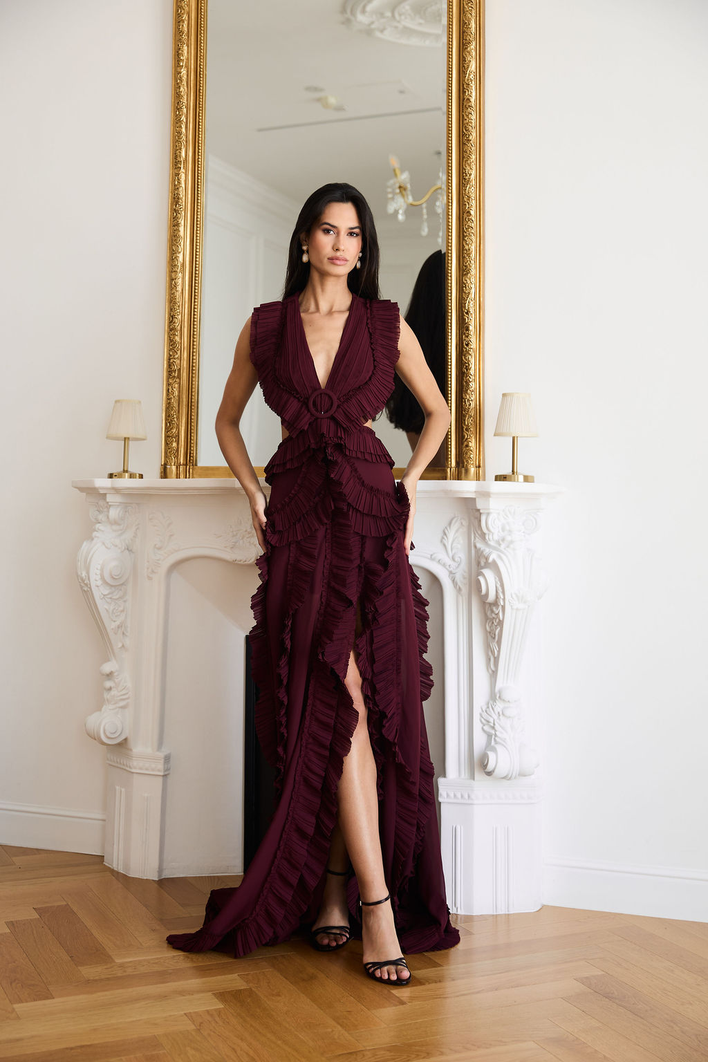 ROUGE RIVIERA CASSINI - MAROON RED