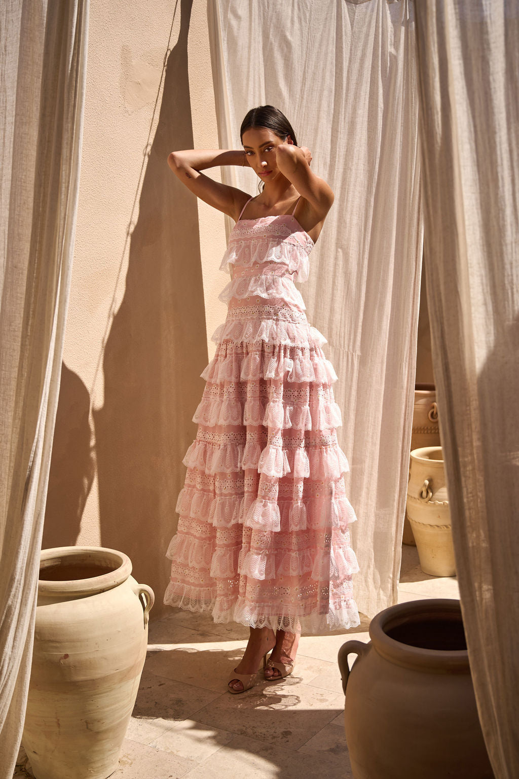 LOVETTE DRESS PINK