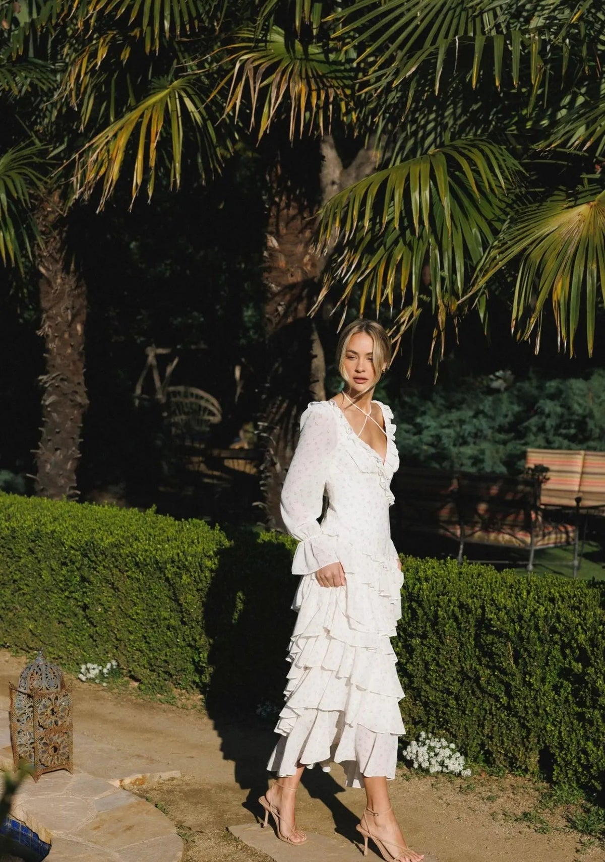 ALB Floral ruffle
