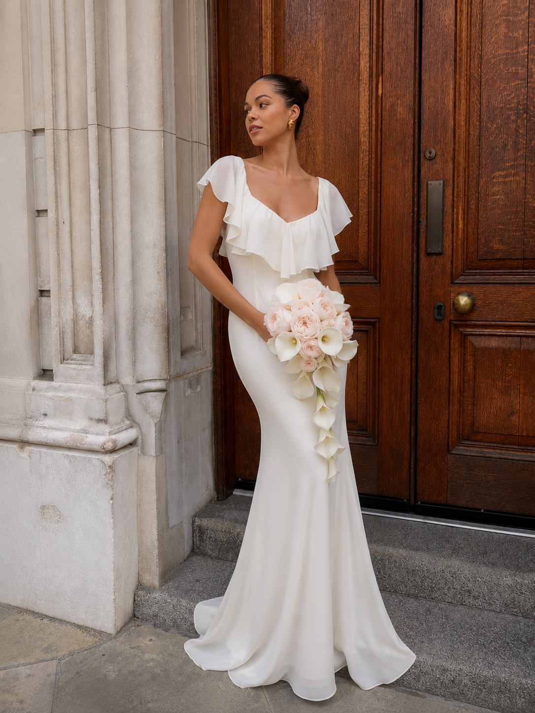 VANILLA CREAM MAXI DRESS
