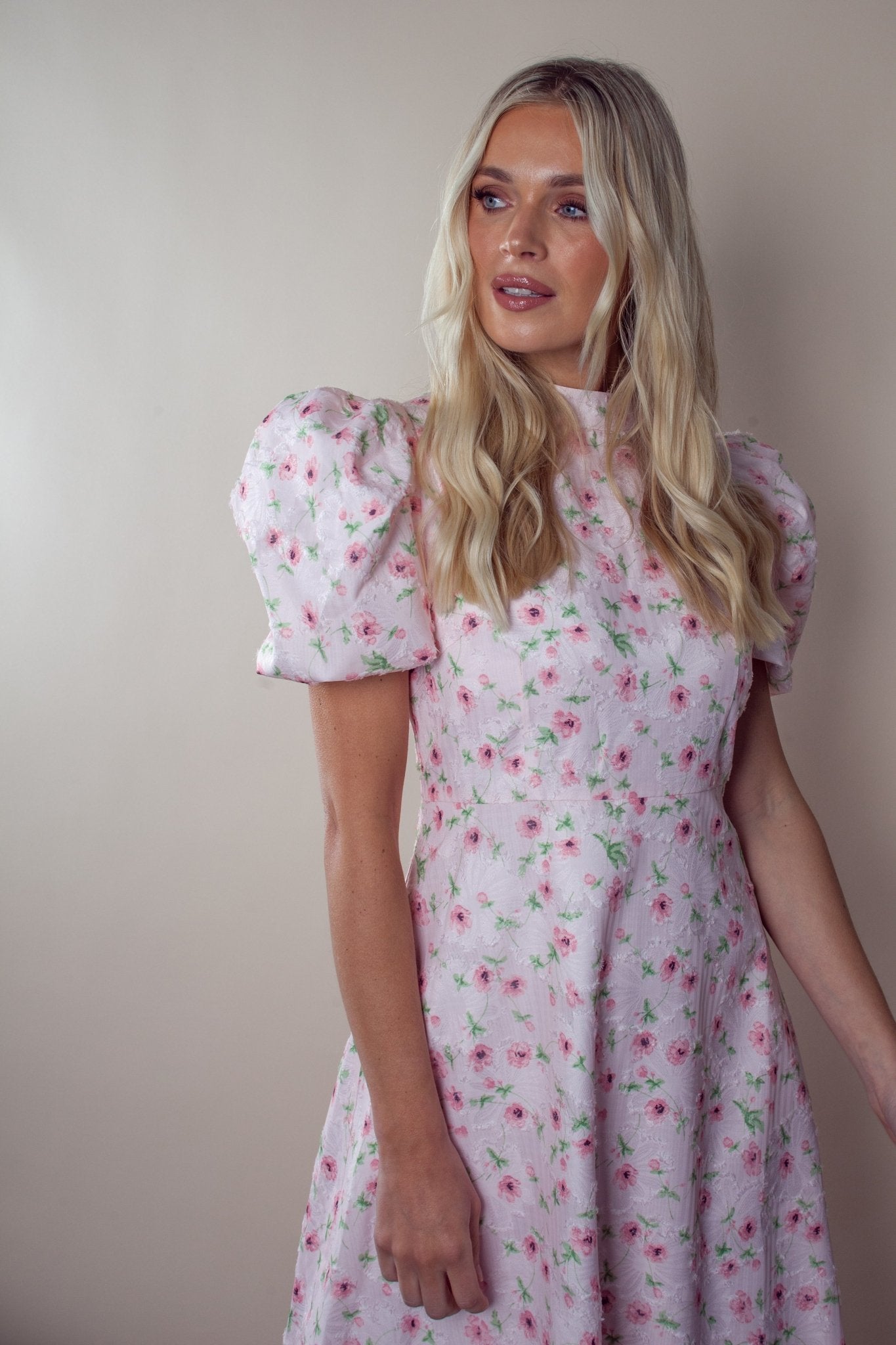 Anne Louise Pink Dress - Anne Louise Boutique