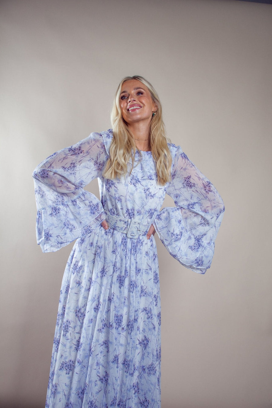 The Hibiscus Maxi Dress