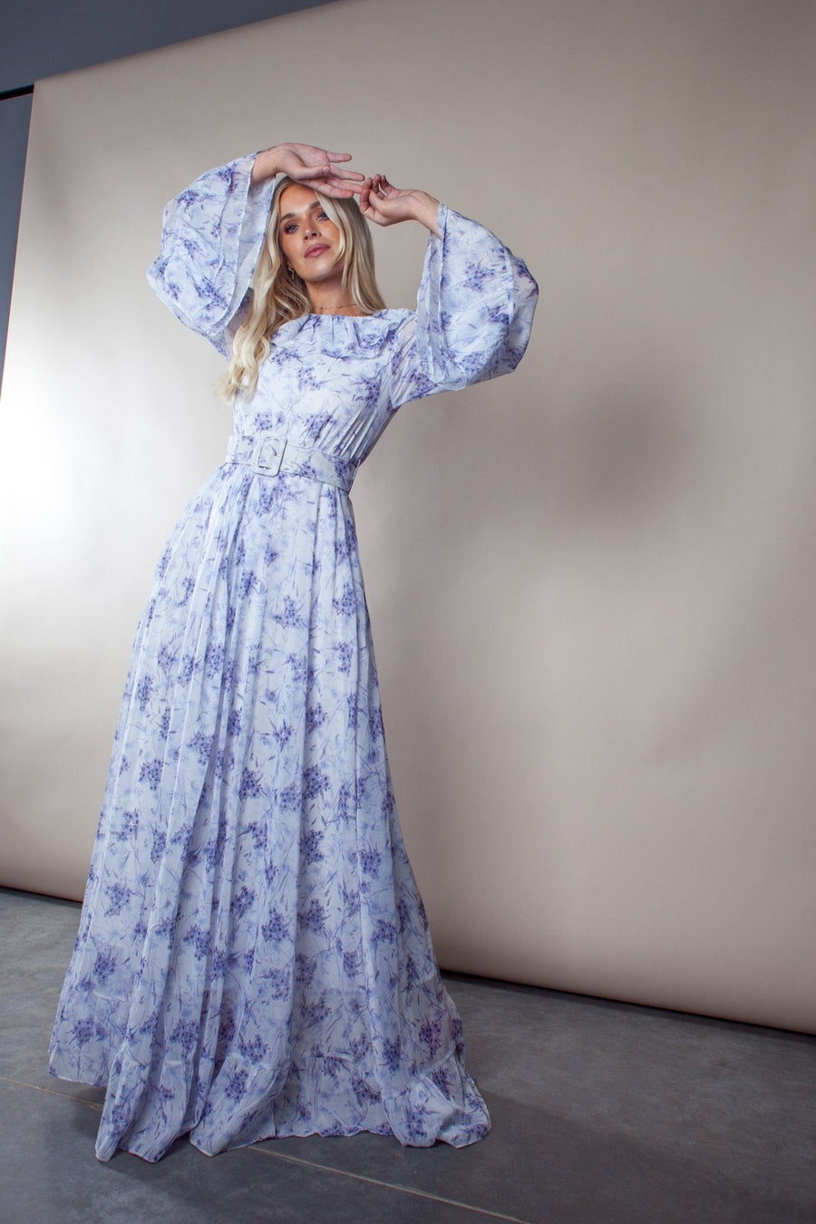 The Hibiscus Maxi Dress