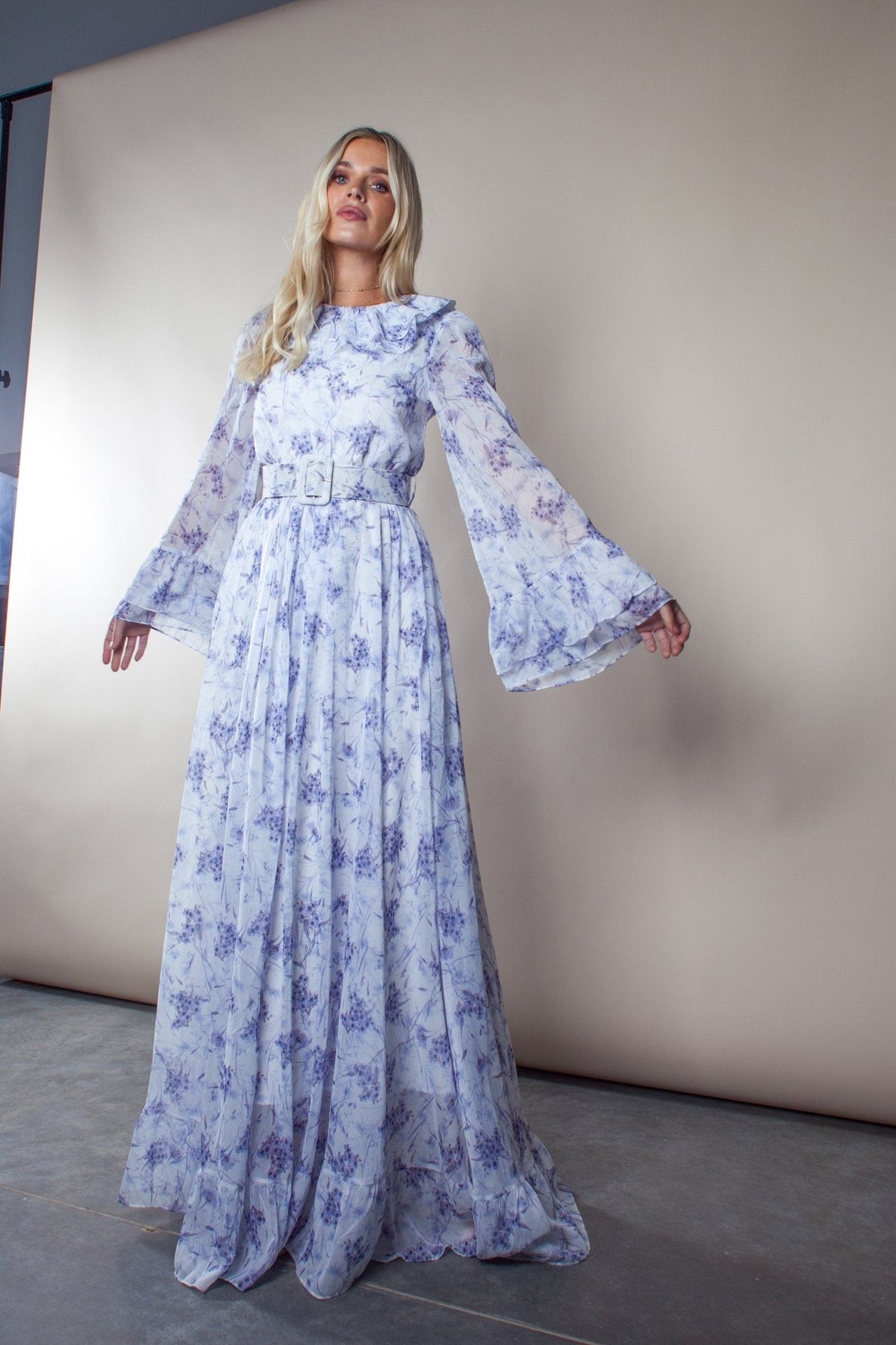 The Hibiscus Maxi Dress